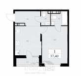 For sale:  1-room apartment in the new building - Russia (10562-748) | Dom2000.com