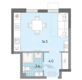 Продам 1-кімнатну квартиру в новобудові - район Солнцево, м. Москва (10562-774) | Dom2000.com