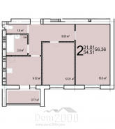 For sale:  2-room apartment in the new building - пер. Шевченковский, kyivskyi (9810-813) | Dom2000.com