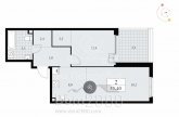 Продам двухкомнатную квартиру в новостройке - улица Зорге, 25с2, г. Москва (10562-816) | Dom2000.com