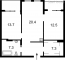 For sale:  2-room apartment - Кахи Бендукидзе ул., 2, Zvirinets (7633-830) | Dom2000.com #51063595