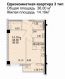 For sale:  1-room apartment - Донской проезд, 2 str., Novomoskovsk city (10571-837) | Dom2000.com #76740592