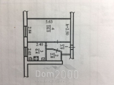 For sale:  1-room apartment - Гагарина пр., Dnipropetrovsk city (9794-843) | Dom2000.com