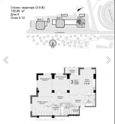 For sale:  3-room apartment in the new building - Динамовская ул., Harkiv city (9943-843) | Dom2000.com