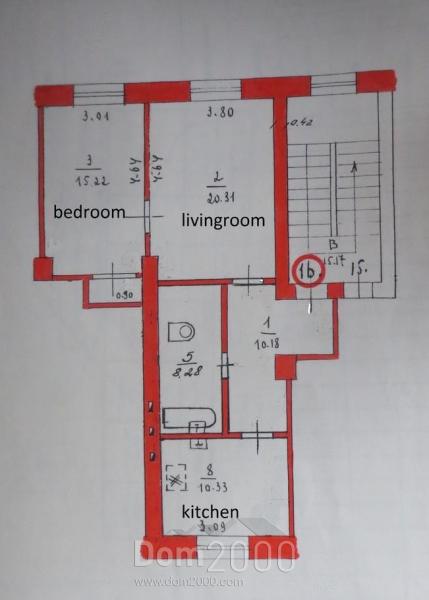 Lease 2-room apartment - Grēcinieku iela 30 str., Riga (4522-866) | Dom2000.com