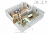 For sale:  1-room apartment in the new building - Жулянская ул., 2, Kryukivschina village (6349-874) | Dom2000.com