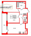 For sale:  2-room apartment in the new building - Дальневосточный проспект, 19к1 str., Russia (10640-880) | Dom2000.com #77880085