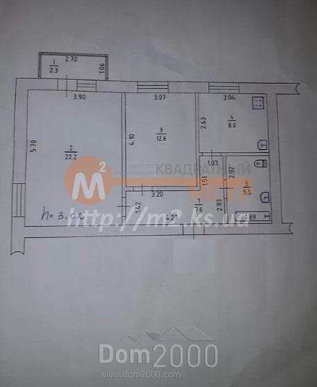 For sale:  2-room apartment - проспект Ушакова str., Herson city (9777-882) | Dom2000.com