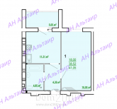 For sale:  1-room apartment in the new building - Полтавский Шлях ул., Kholodnohirskyi (9794-889) | Dom2000.com