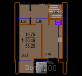 For sale:  1-room apartment in the new building - Шекспира ул., Шевченківський (9807-891) | Dom2000.com