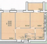 For sale:  2-room apartment in the new building - Победы пр., Шевченківський (9805-915) | Dom2000.com