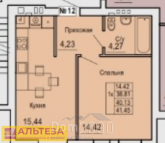 Продам однокомнатную квартиру - ул. Лазаревская улица, 11, г. Зеленоградск (10603-918) | Dom2000.com