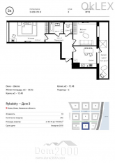 Продам двухкомнатную квартиру в новостройке - Набережно-Рыбальская ул., 3, Подольский (6233-957) | Dom2000.com