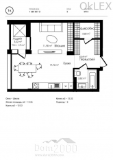 For sale:  1-room apartment in the new building - Набережно-Рыбальская ул., 3, Podilskiy (6233-959) | Dom2000.com