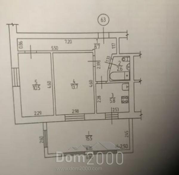 For sale:  2-room apartment - Тельнова str., Kirovograd city (9805-965) | Dom2000.com