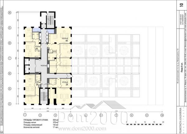 For sale:  2-room apartment in the new building - пр Д.Яворницкого д.72, Tsentralnyi (5609-981) | Dom2000.com