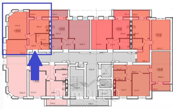 For sale:  2-room apartment in the new building - ул. Елизаветинская Левада, Osnovianskyi (9805-983) | Dom2000.com